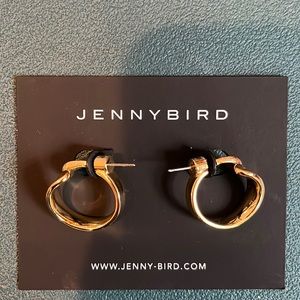 Jenny Bird hoop jacket earrings.